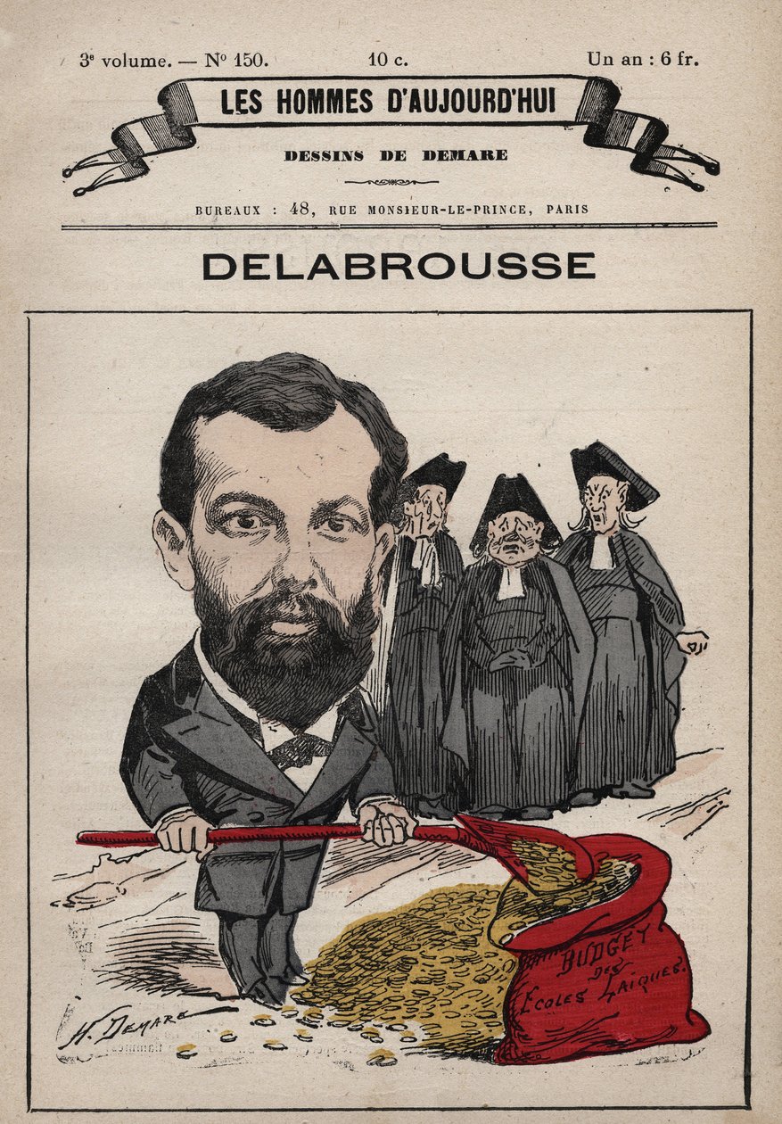 Tegneserie af Lucien Delabrousse fra 