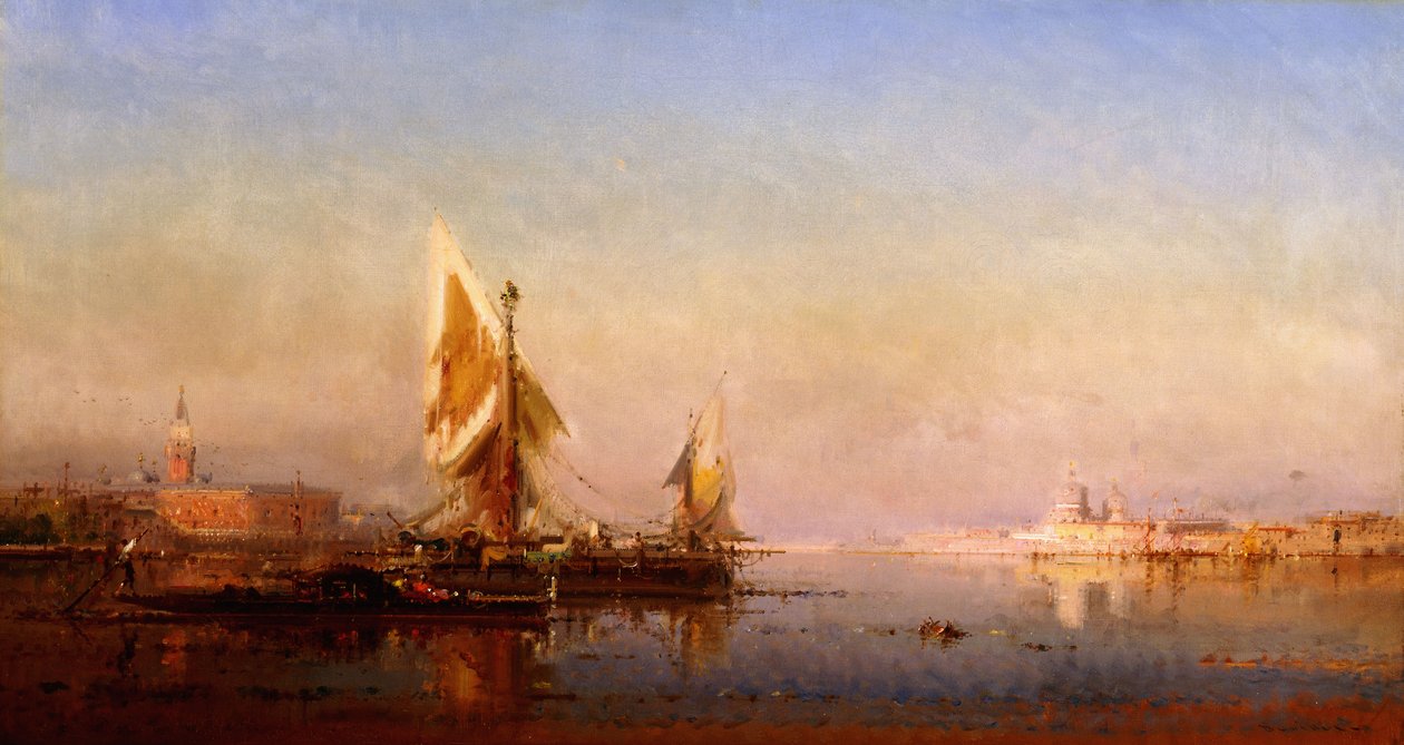 Il Bacino, Venedig af Henri Duvieux