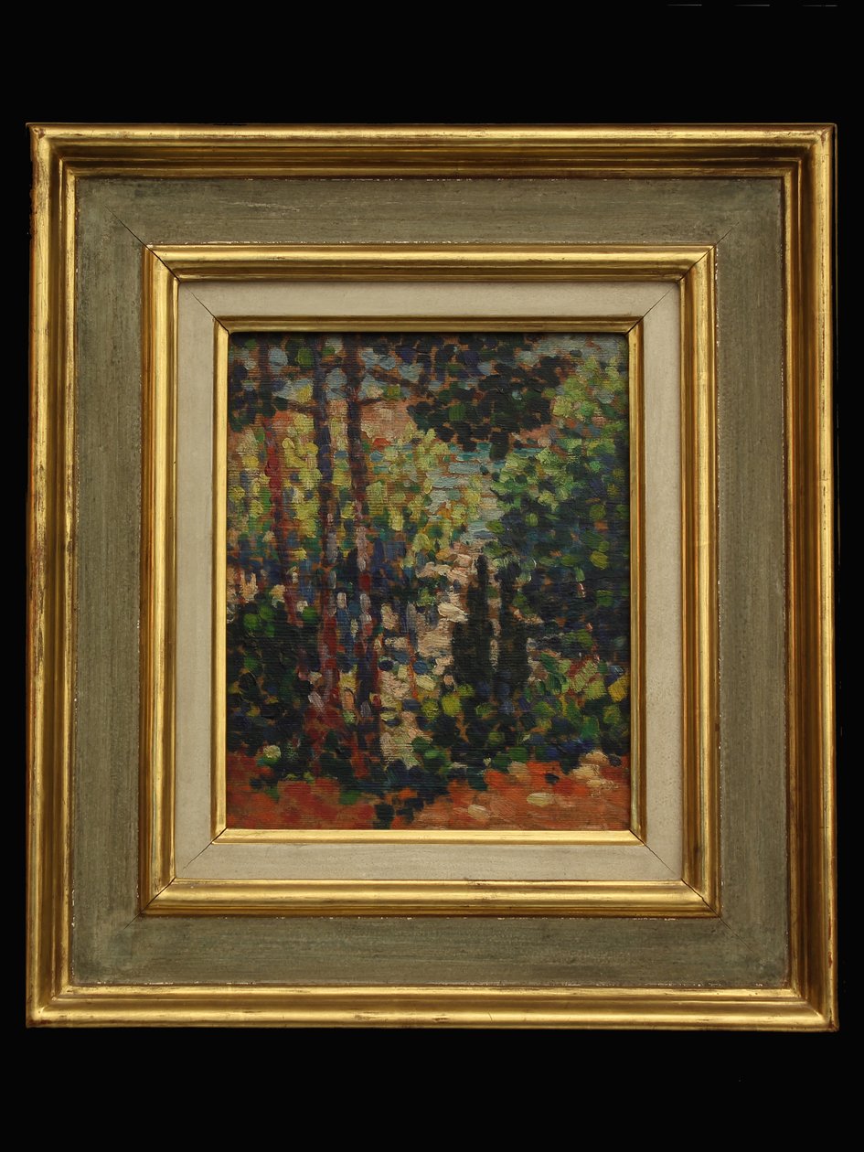 Skov, 1923 af Henri Edmond Cross