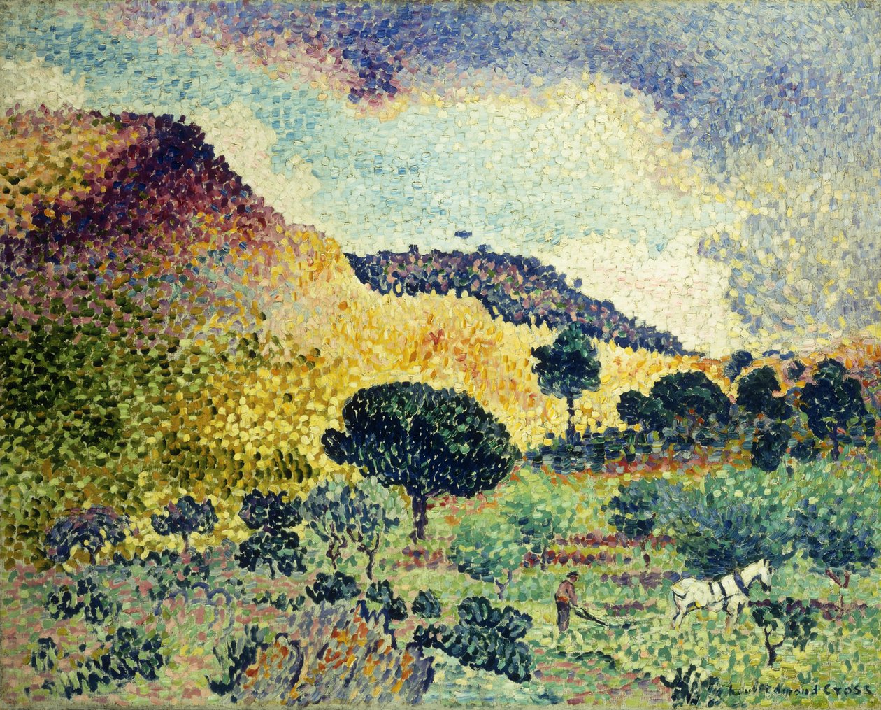 The Chain of Moors, juni, 1906-april 1907 af Henri Edmond Cross