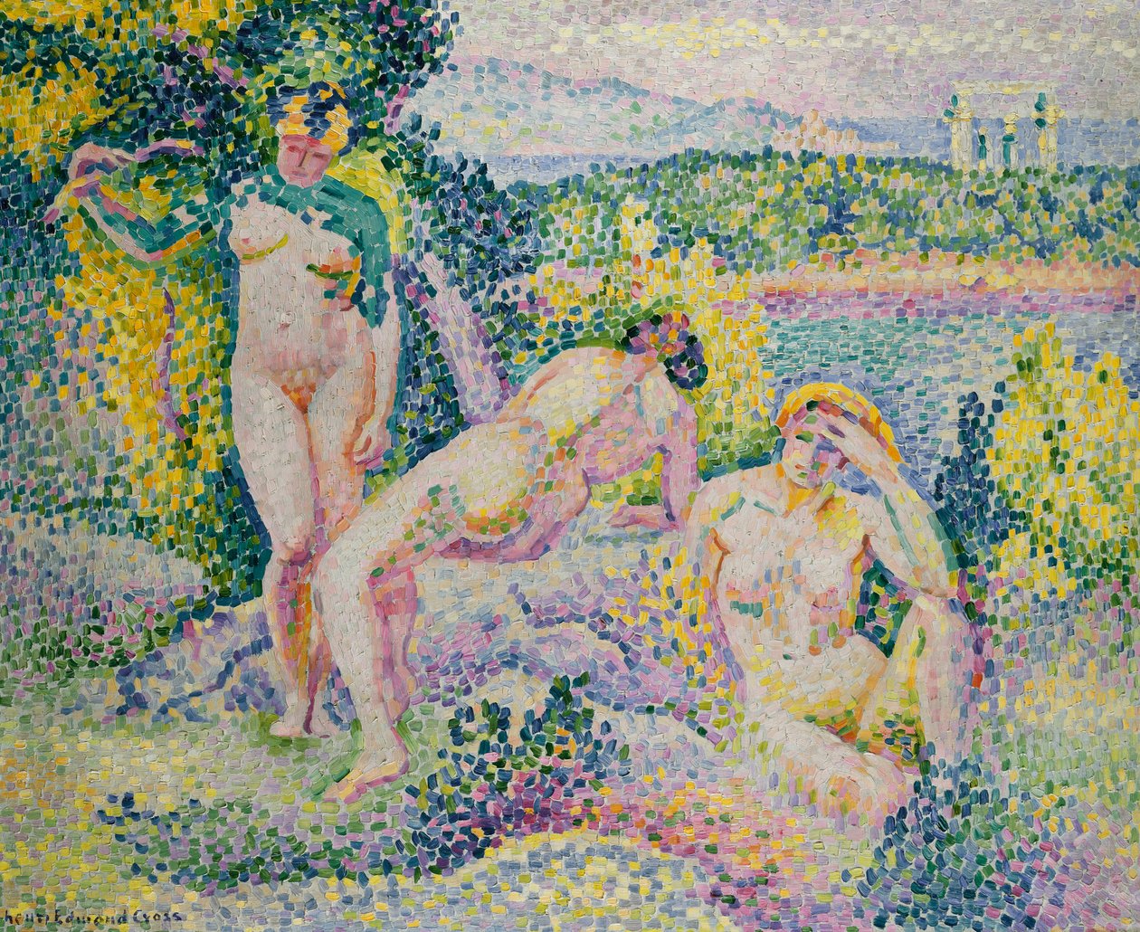 Nymfer, 1906 af Henri Edmond Cross