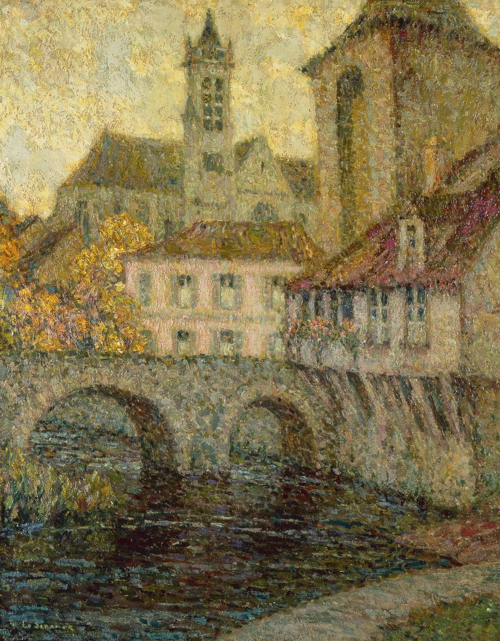 Bourgogne-porten, Moret af Henri Eugene Augustin Le Sidaner