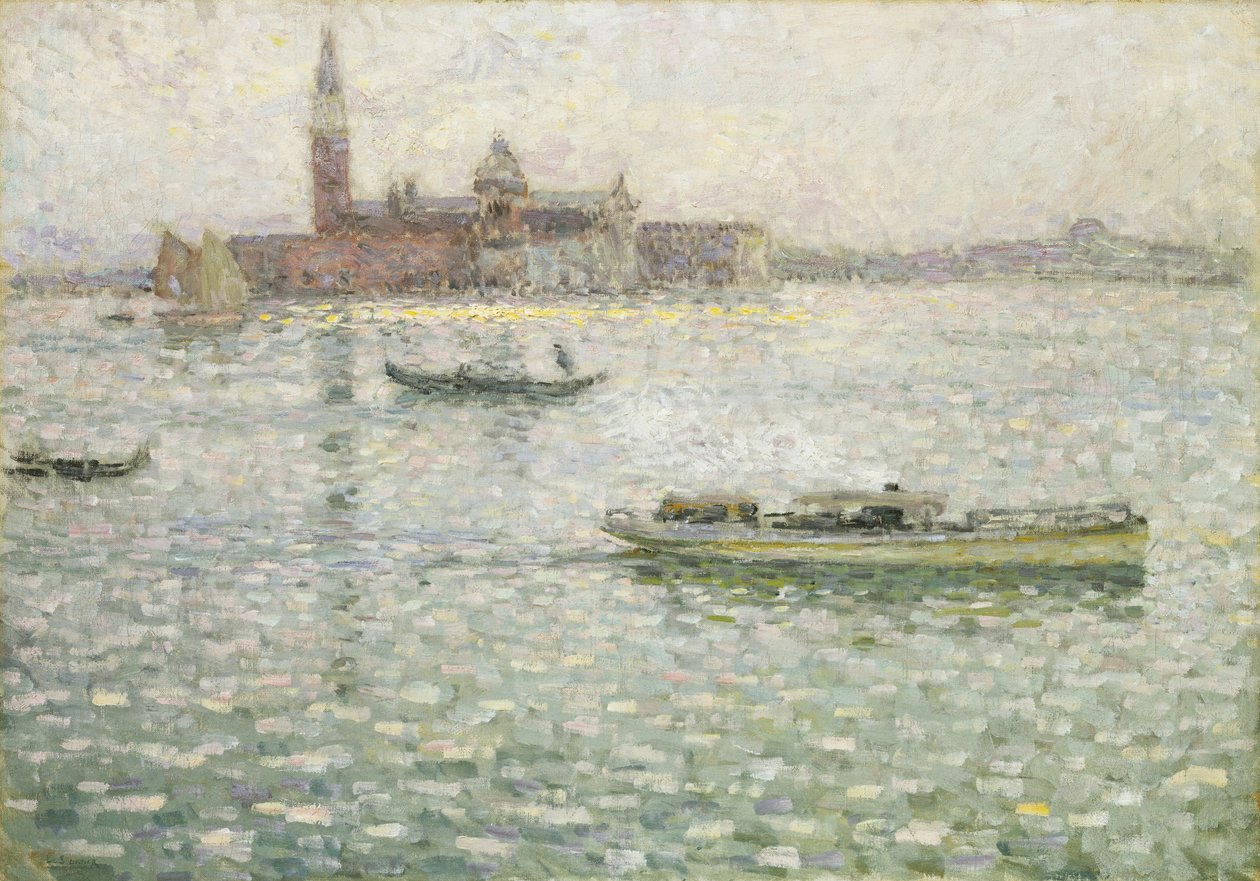 San Giorgio Maggiore, Venicedani af Henri Eugene Augustin Le Sidaner
