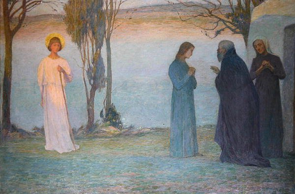 Sankt Raphael af Henri Eugene Augustin Le Sidaner