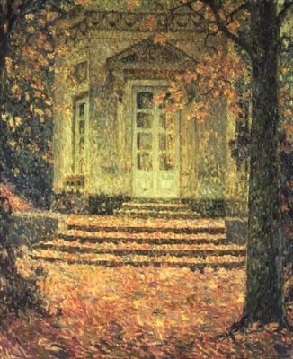 Musikpavillonen af Henri Eugene Augustin Le Sidaner