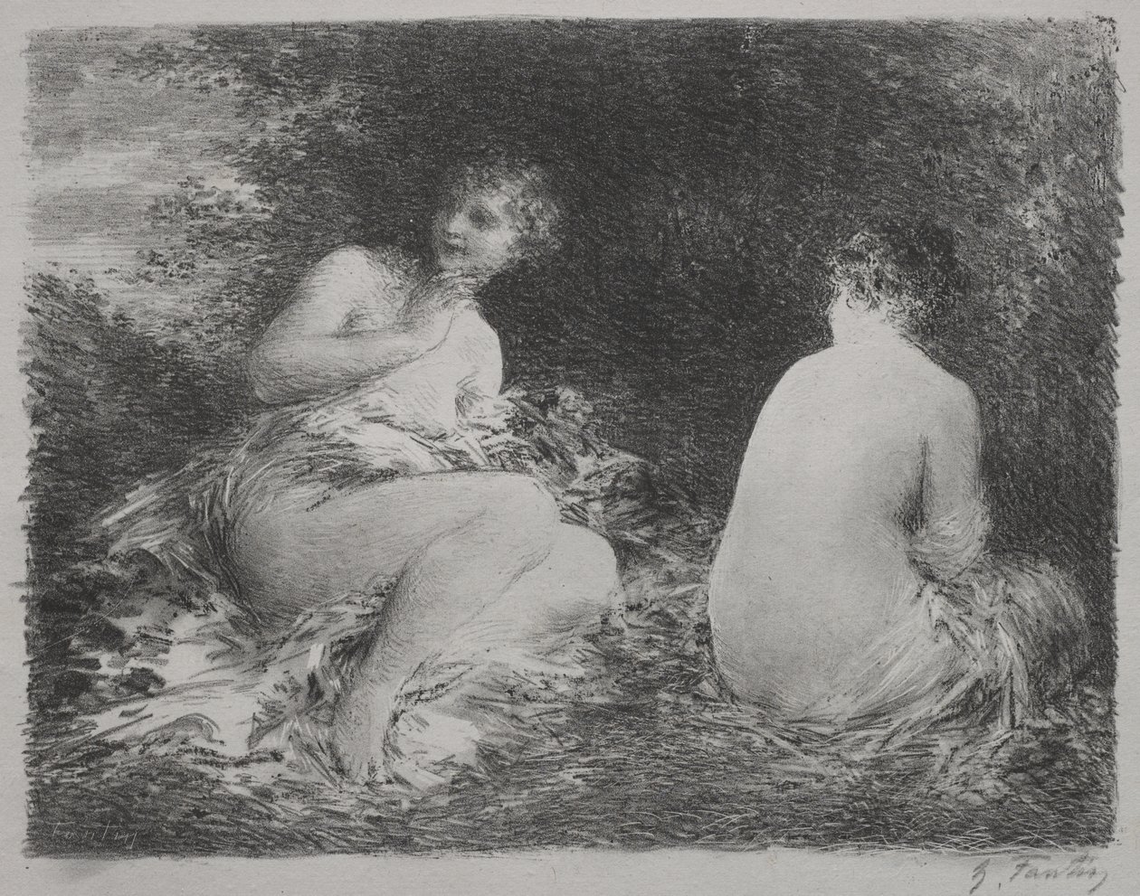 Badende af Henri Fantin-Latour