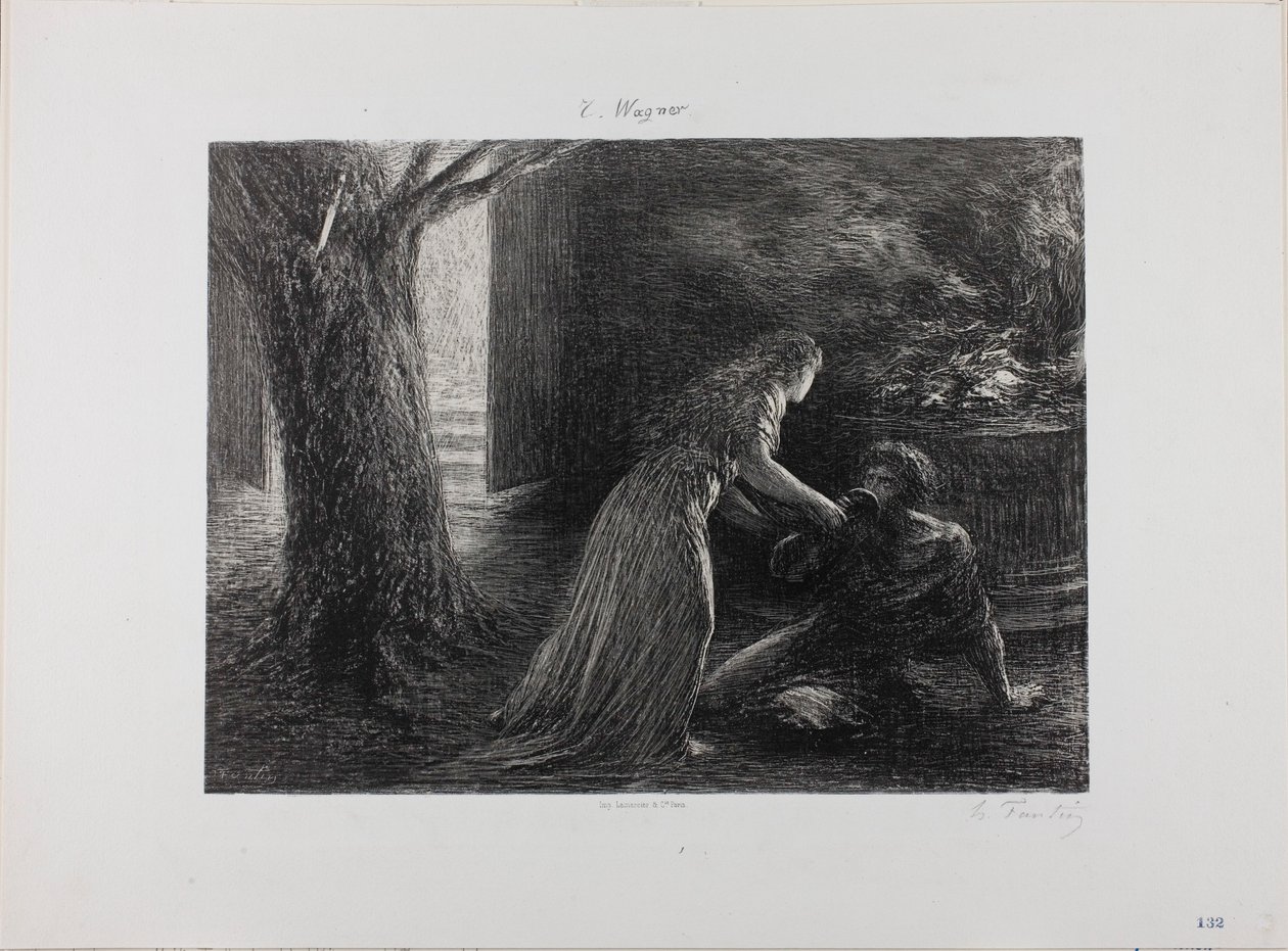 Debut af Valkyrien af Henri Fantin-Latour