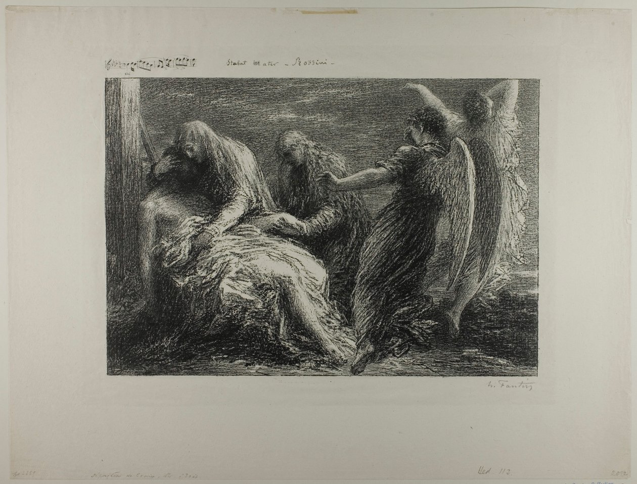 Afsætning fra korset af Henri Fantin-Latour