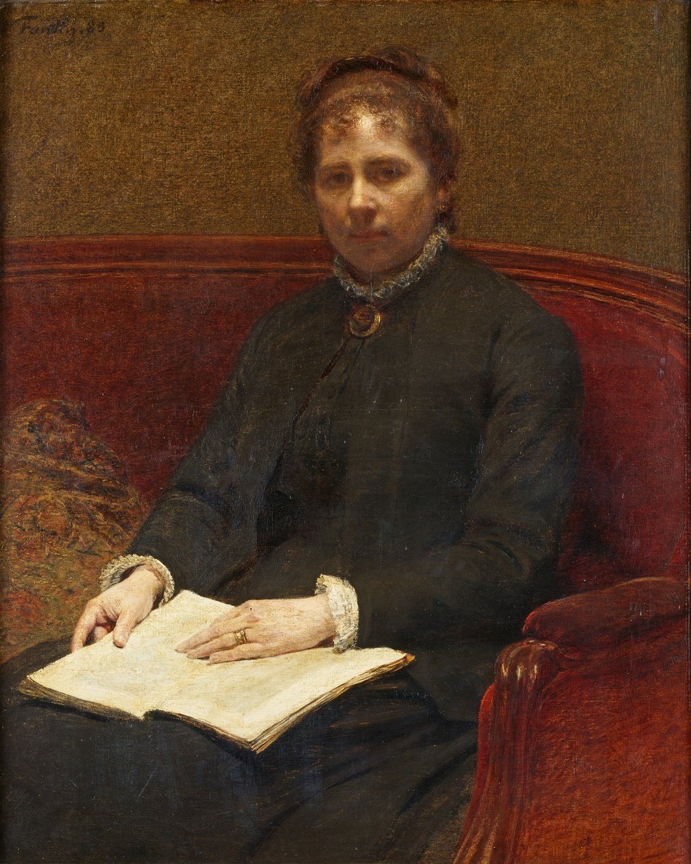 Kunstnerens hustru af Henri Fantin-Latour