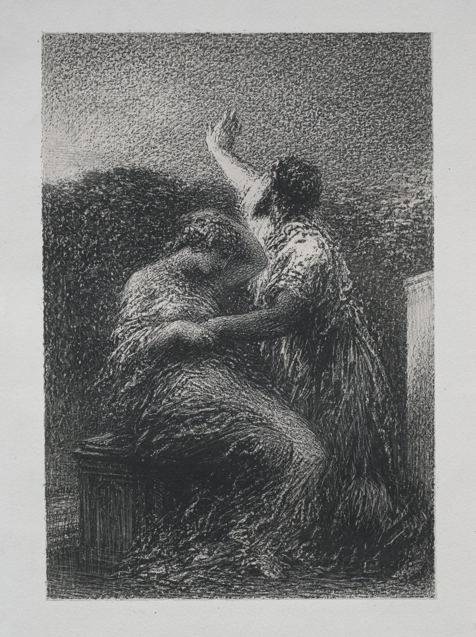 Magikeren Baltajar og Fatime af Henri Fantin-Latour