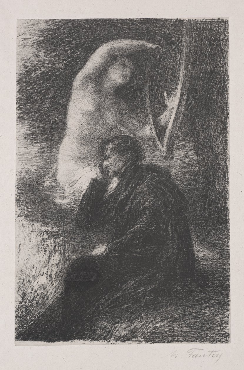 Lélio: Den æoliske harpe af Henri Fantin-Latour