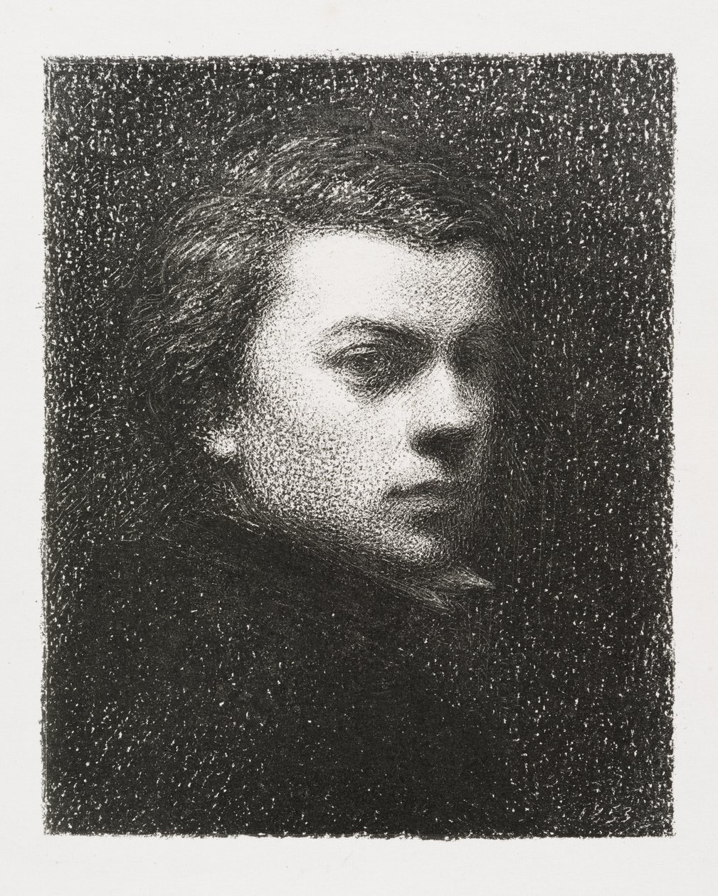 Portræt af Monsieur Fantin-Latour som syttenårig af Henri Fantin-Latour