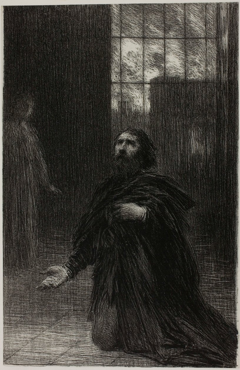 Rienzi, femte akt: Rienzis bøn af Henri Fantin-Latour