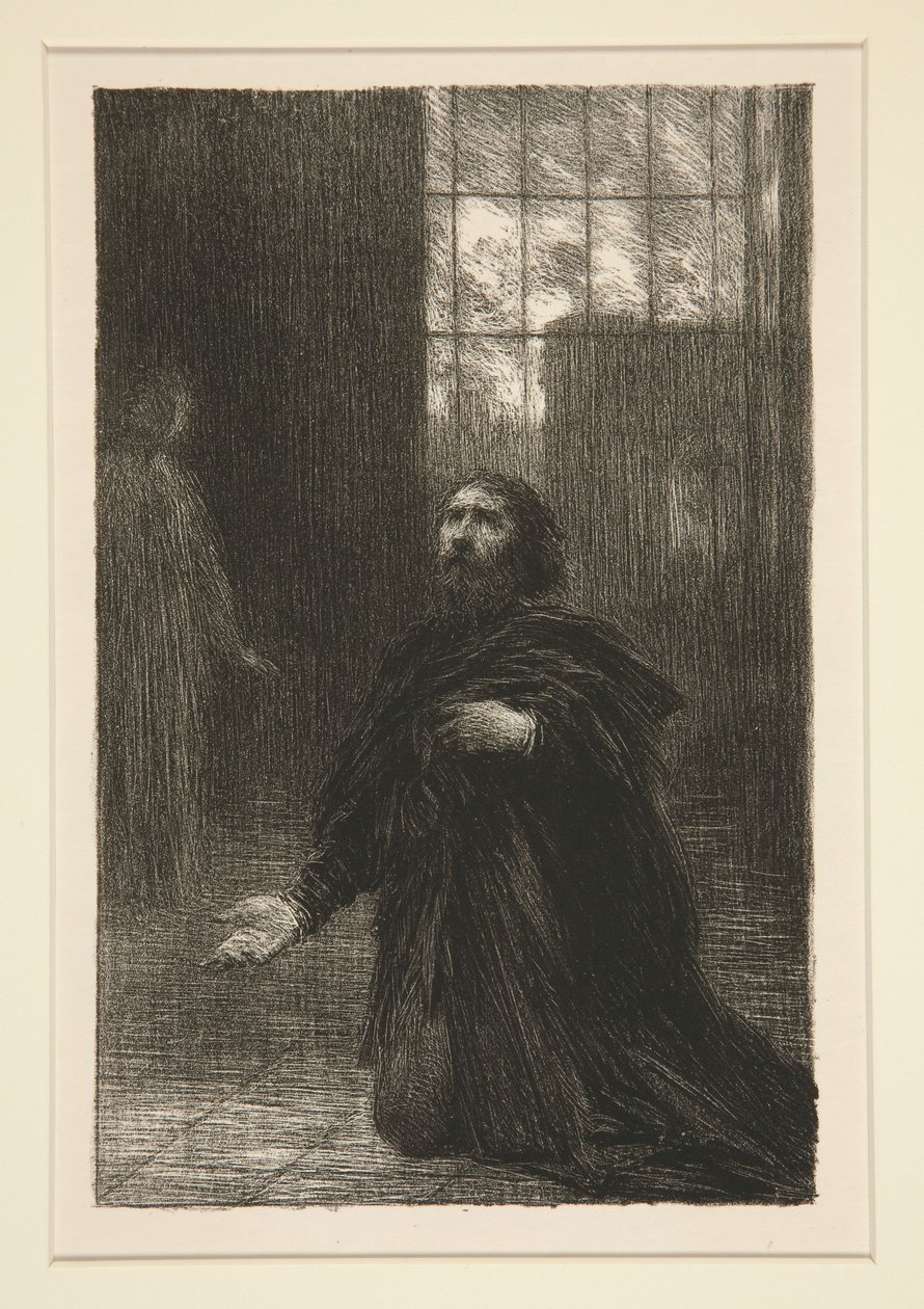 Rienzi: 5. akt, Rienzis bøn af Henri Fantin-Latour