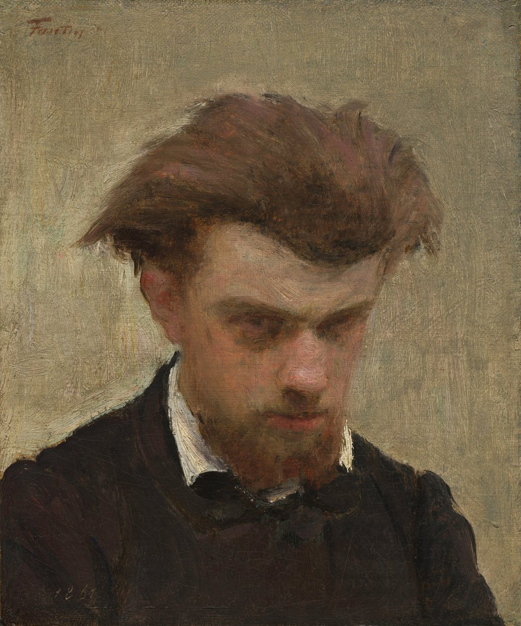 Selvportræt af Henri Fantin-Latour