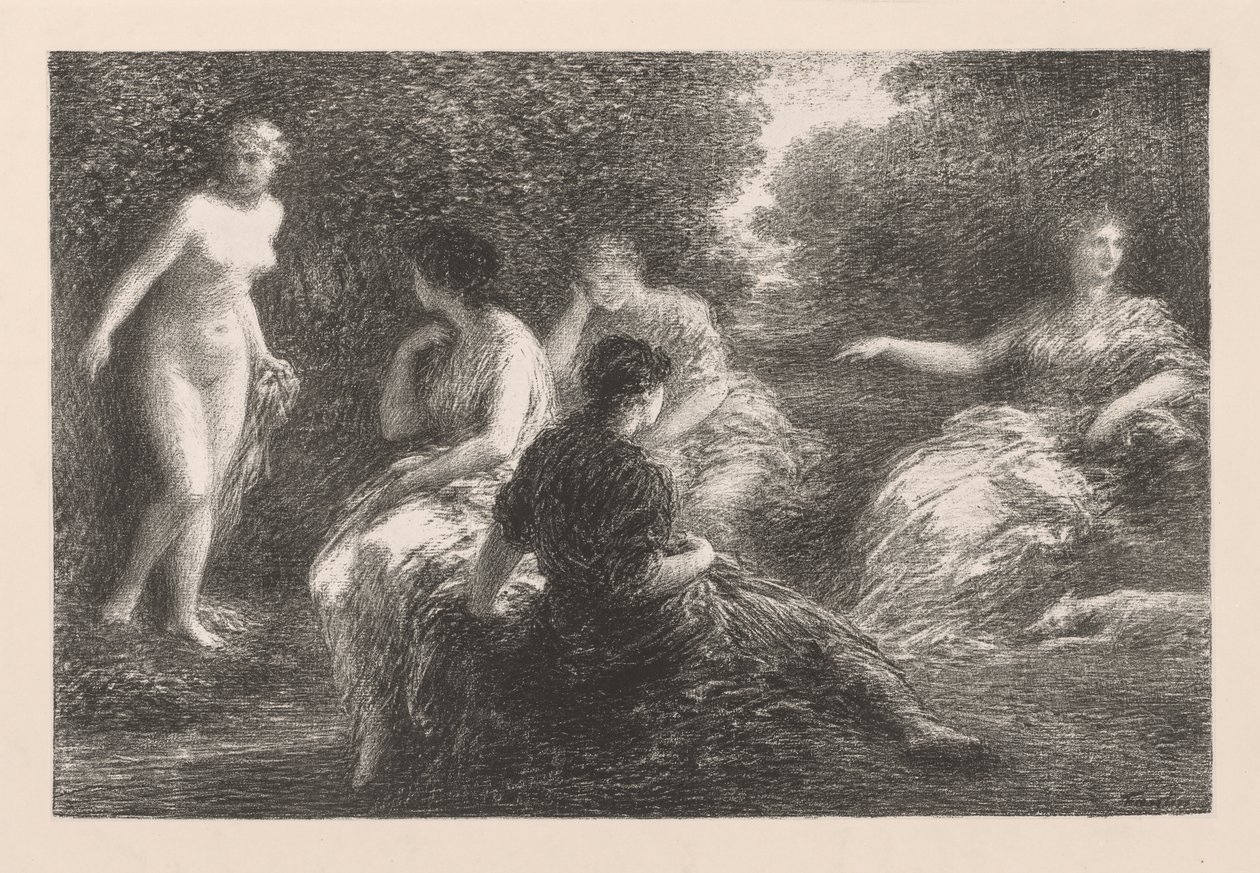Badegæsterne af Henri Fantin-Latour