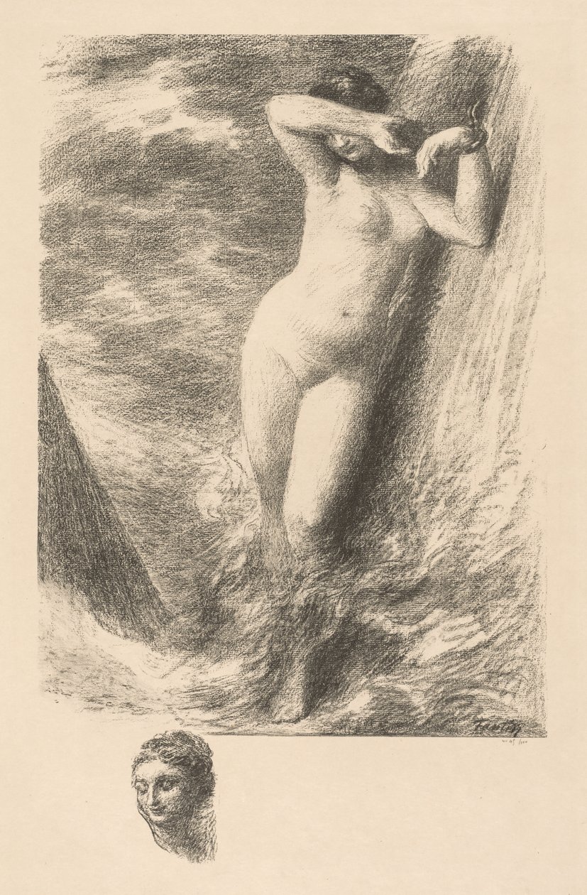 Andromeda af Ignace Henri Jean Fantin-Latour