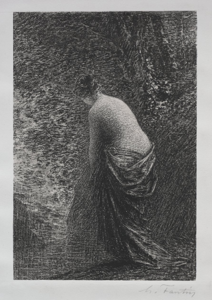 Badende Stående af Ignace Henri Jean Fantin Latour
