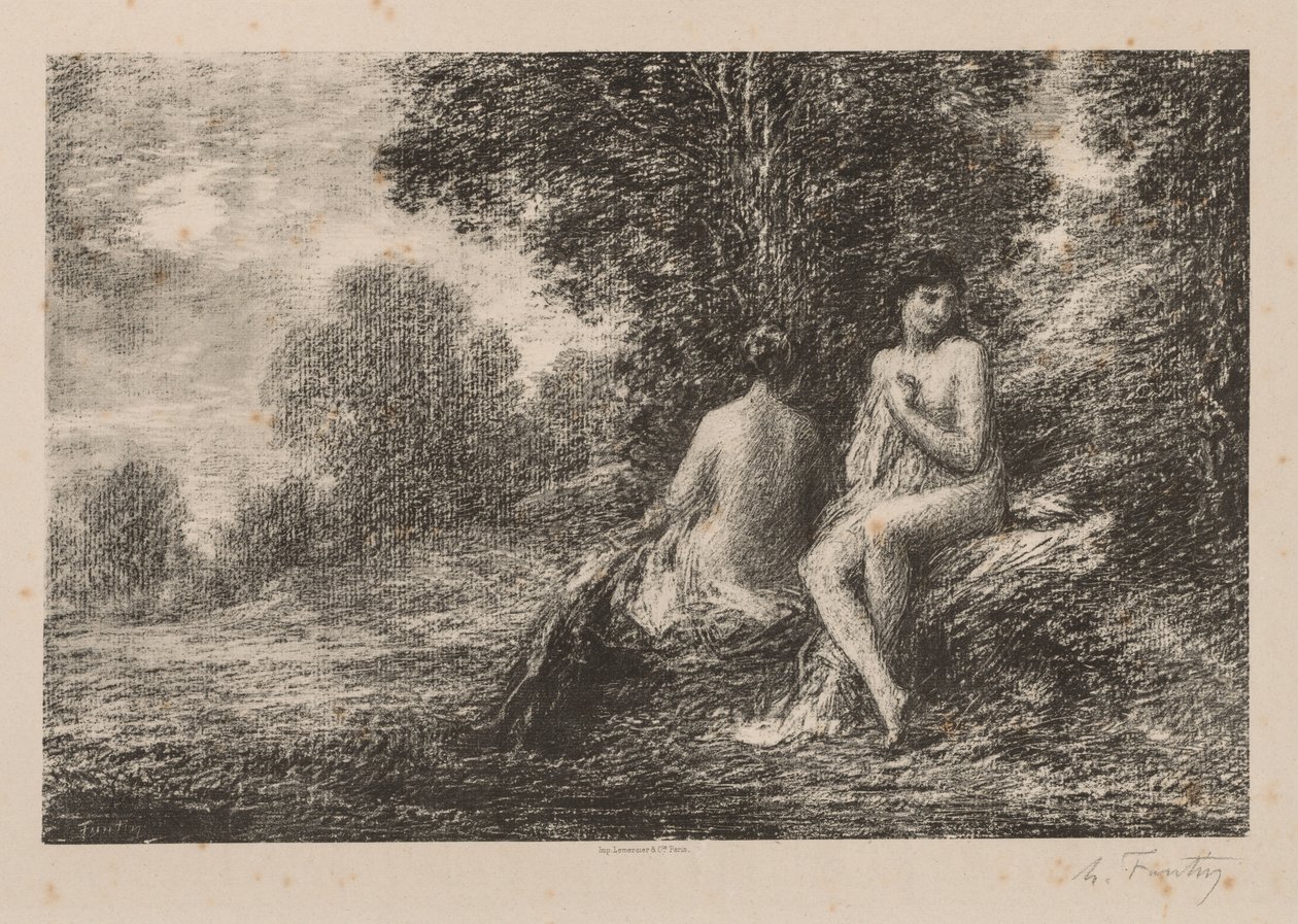 Badende af Ignace Henri Jean Fantin Latour