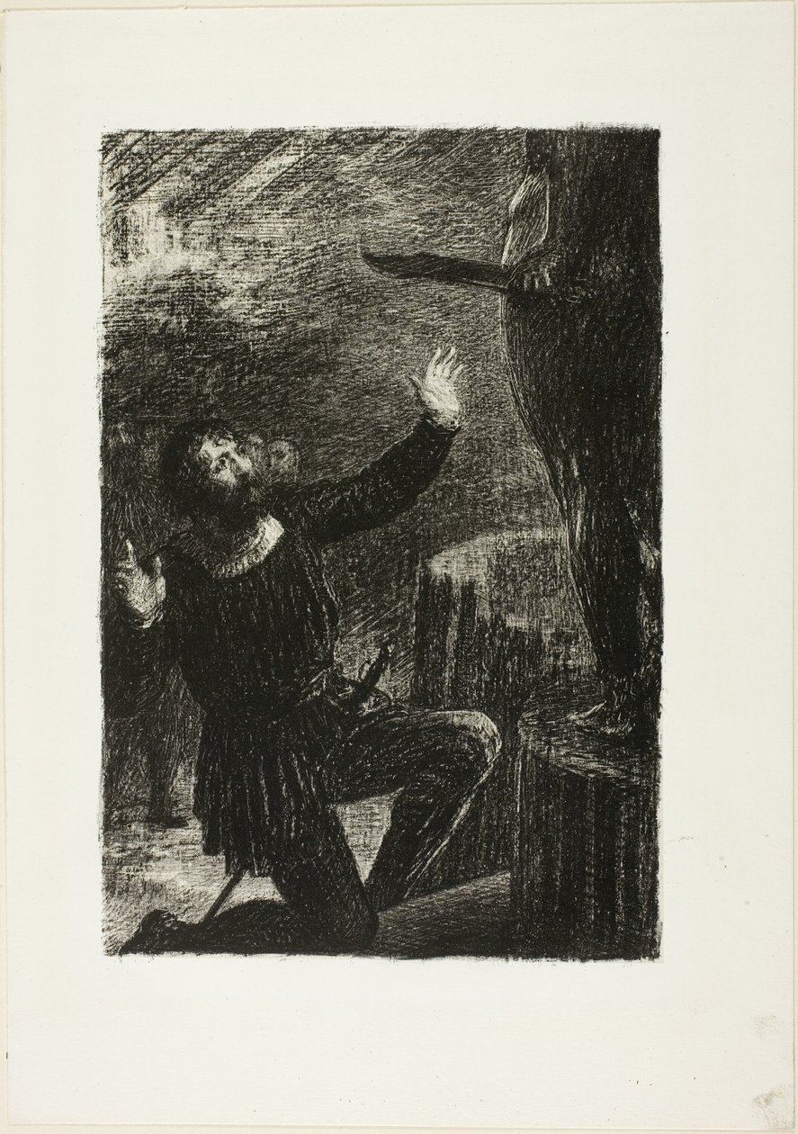 Benvenuto Cellini, Act III: The Casting of Perseus af Ignace Henri Jean Fantin Latour