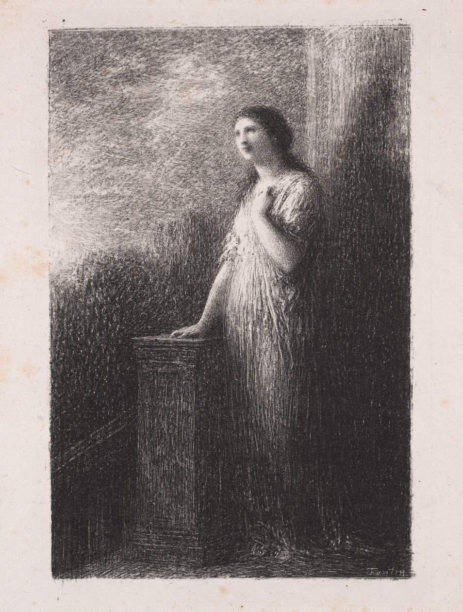 Betro sig til natten af Ignace Henri Jean Fantin Latour