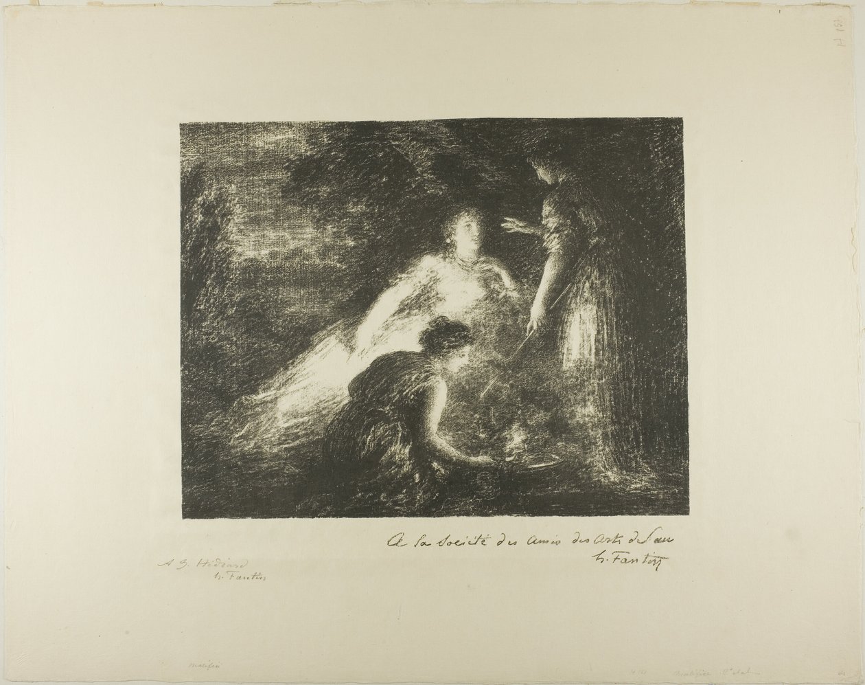Forbande af Ignace Henri Jean Fantin-Latour