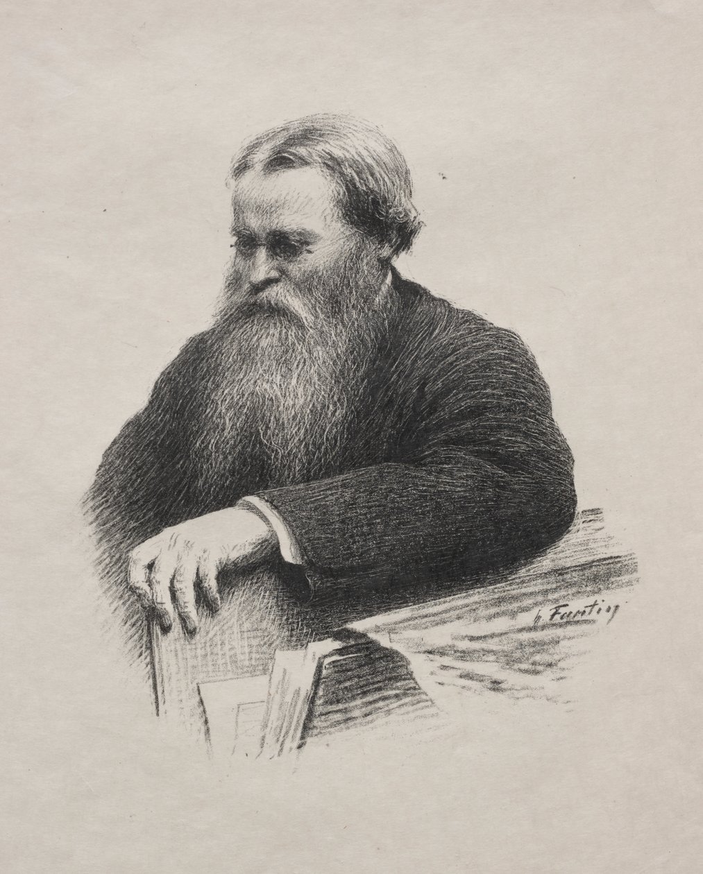 Edwin Edwards af Ignace Henri Jean Fantin Latour