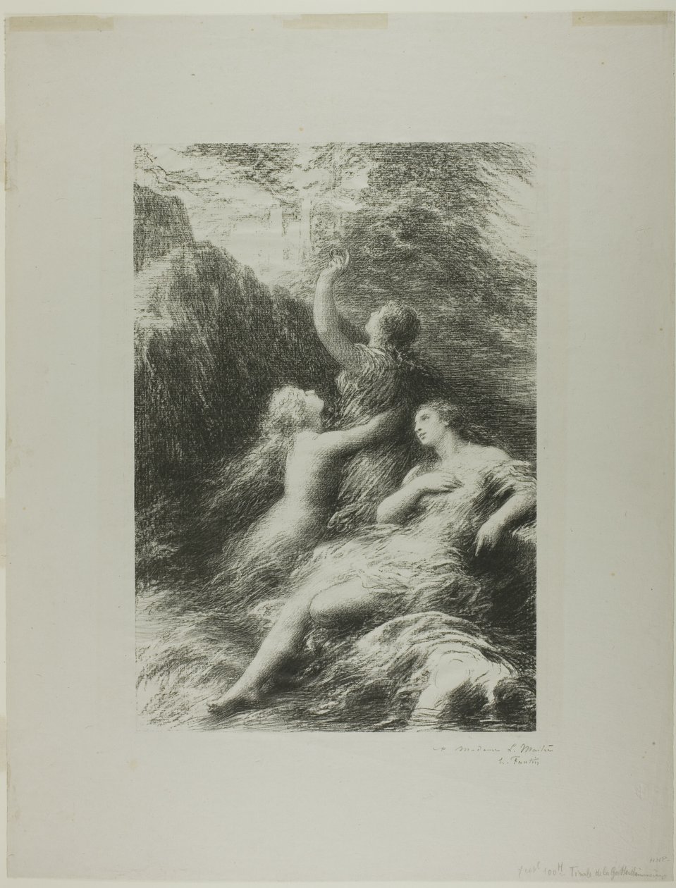 Finalen til gudernes skumring af Ignace Henri Jean Fantin Latour