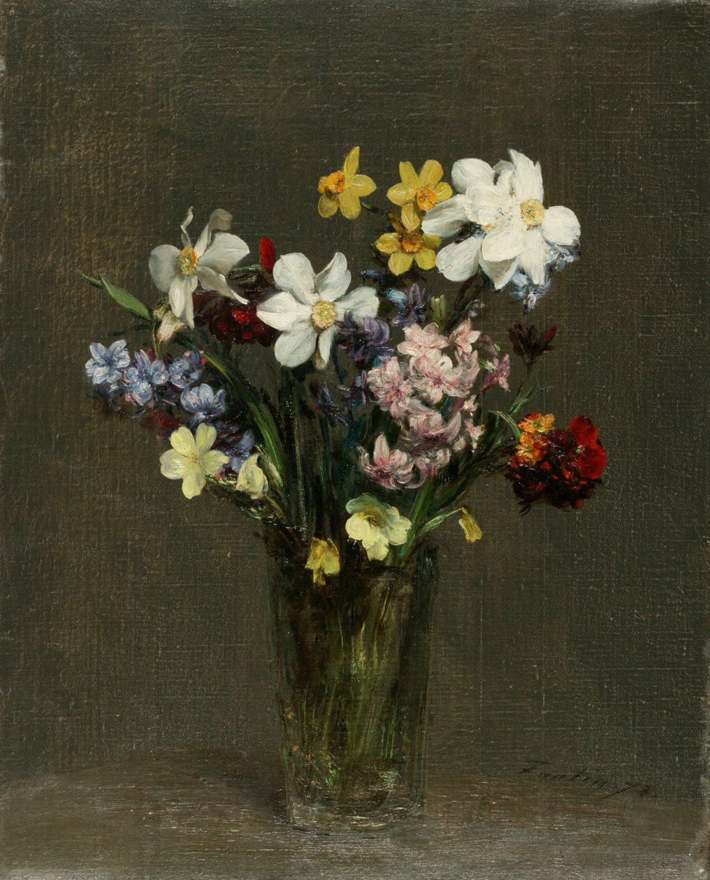 Blomster I En Vase af Henri Fantin Latour