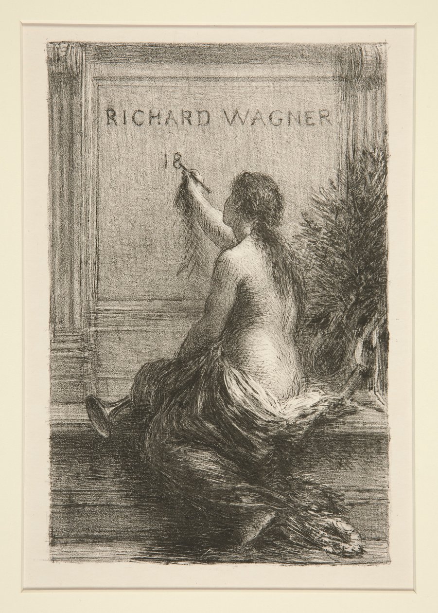 Udødelighed? (Udødelighed) af Ignace Henri Jean Fantin Latour
