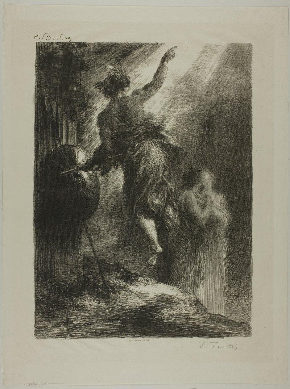 Italien! af Ignace Henri Jean Fantin Latour