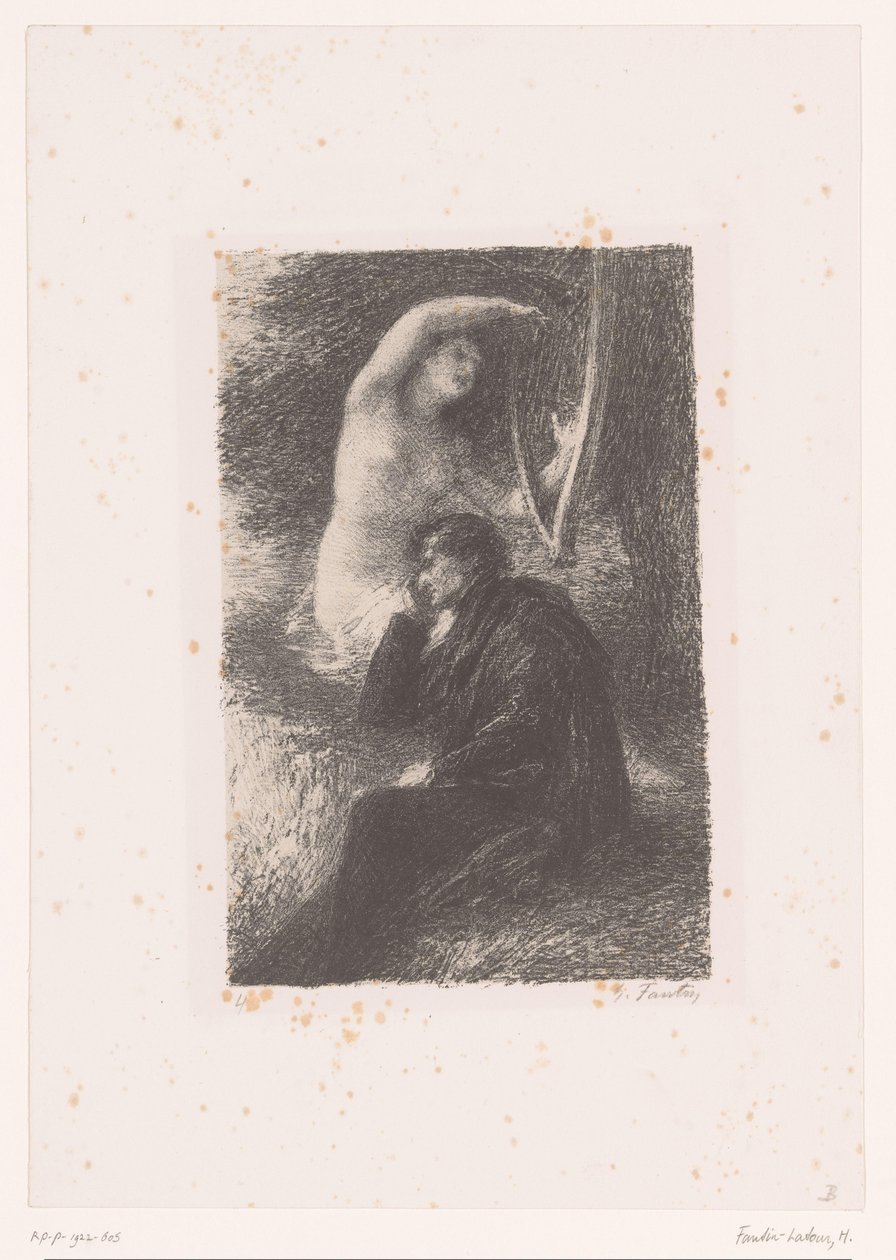 Lélio lytter til lyden af ​​en harpe lilje. La harpe éolienne Hector Berlioz