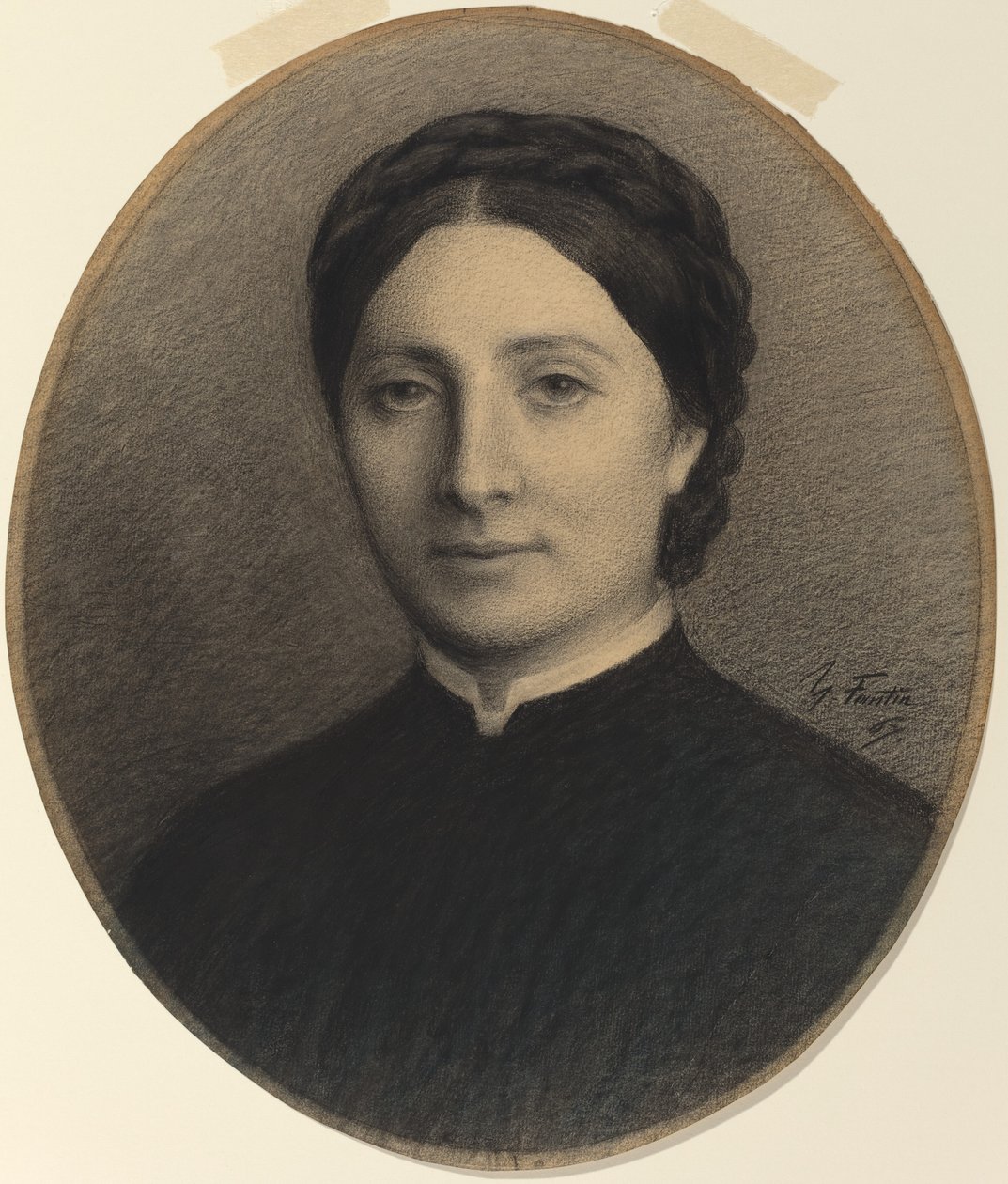 Madame Ditte af Ignace Henri Jean Fantin Latour