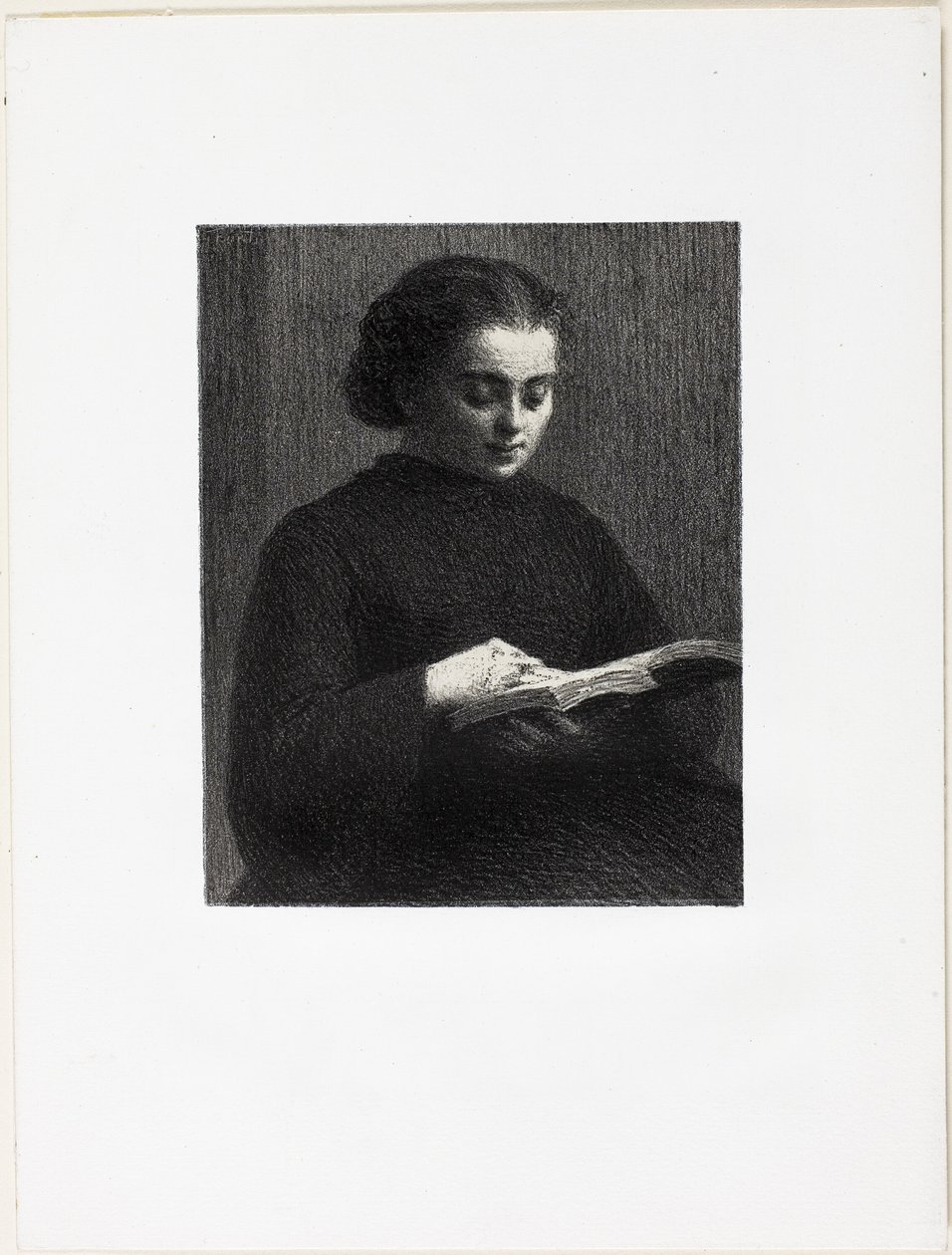 Læsning af Ignace Henri Jean Fantin Latour