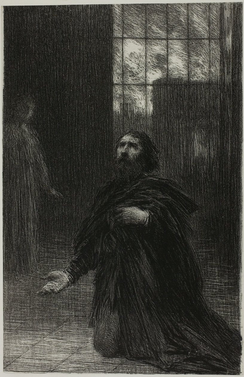 Rienzi, femte akt: Rienzis bøn af Henri Fantin Latour