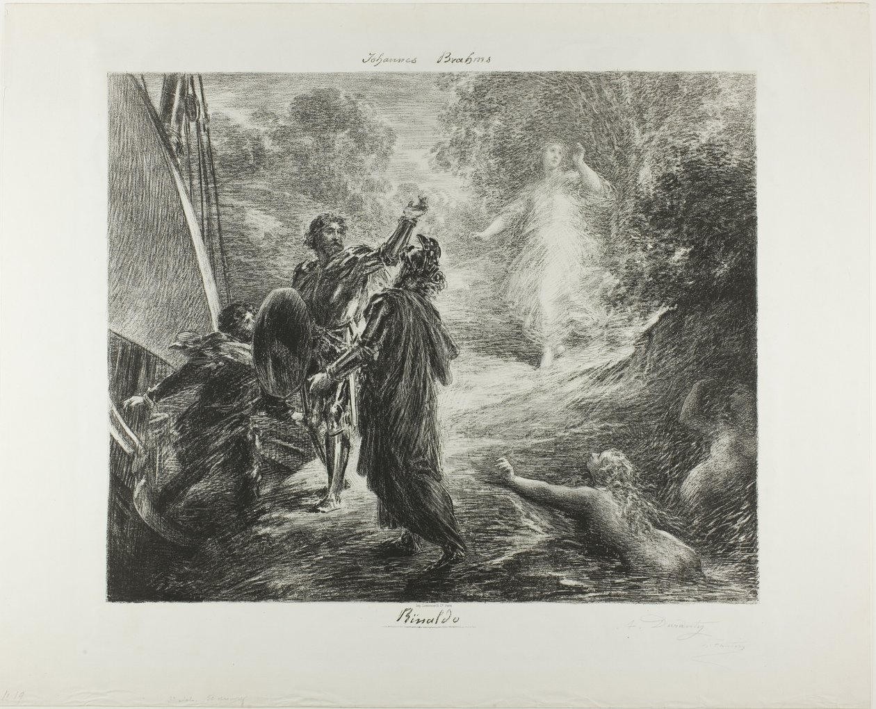 Rinaldo af Ignace Henri Jean Fantin Latour