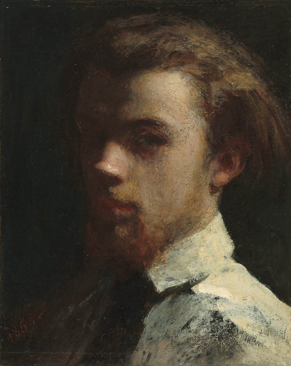 Selvportræt af Ignace Henri Jean Fantin Latour