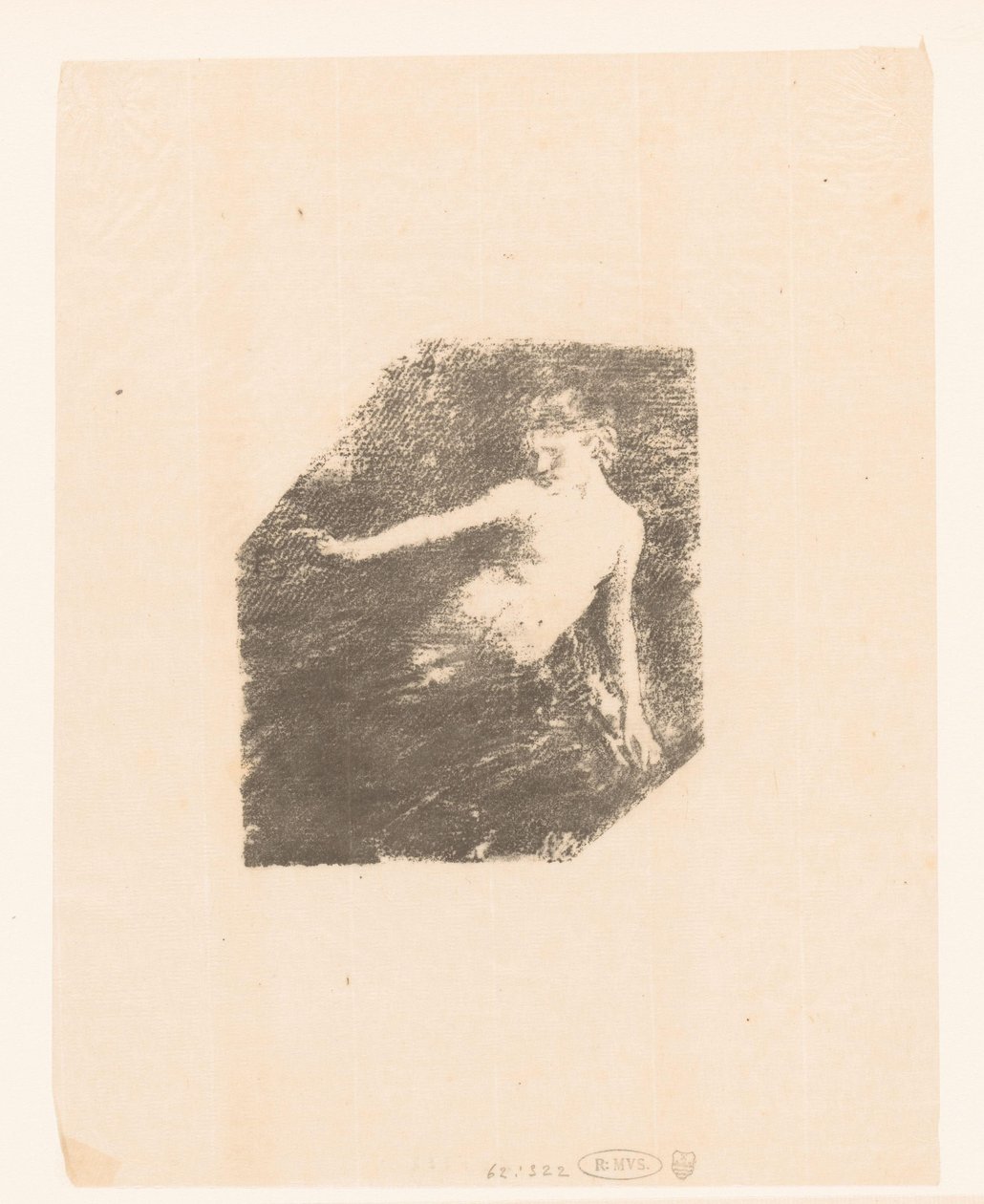 Studie af en nøgen kvinde af Ignace Henri Jean Fantin Latour