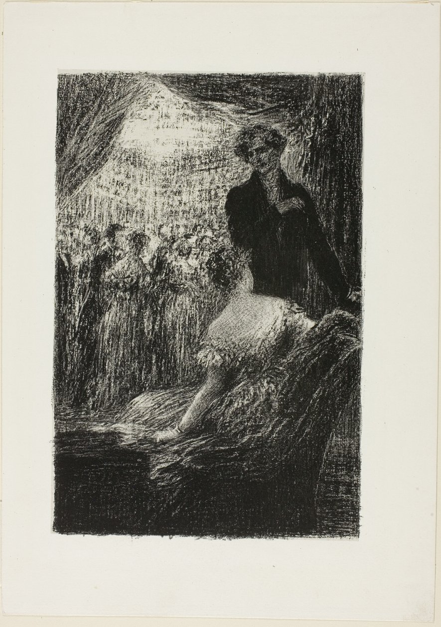 Fantastic Symphony: A Ball, fra Hector Berlioz, hans liv og værker af Ignace Henri Jean Fantin Latour