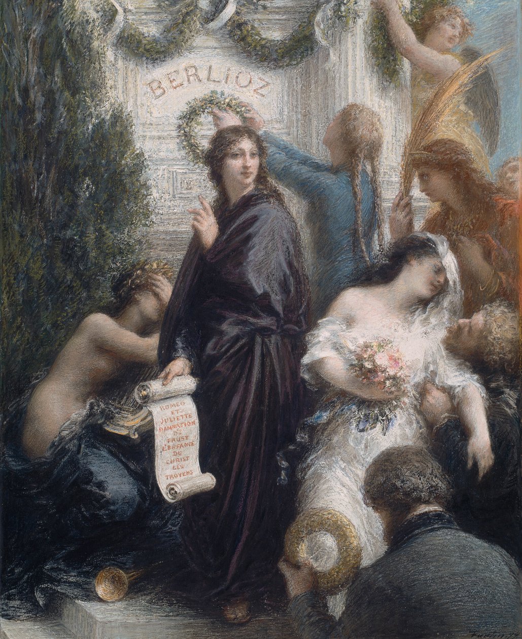 The Anniversary (Hyldest til Hector Berlioz) af Henri Fantin Latour