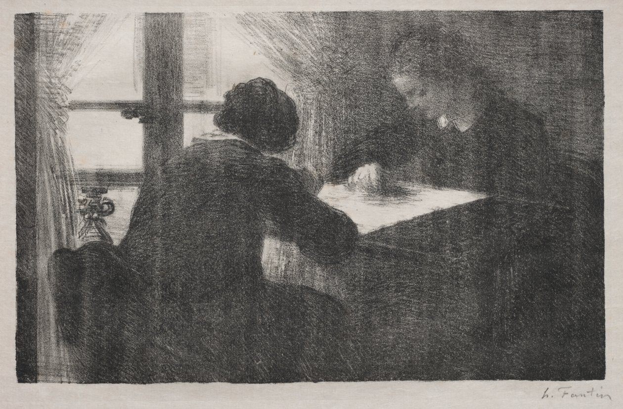 Brodererne af Ignace Henri Jean Fantin Latour