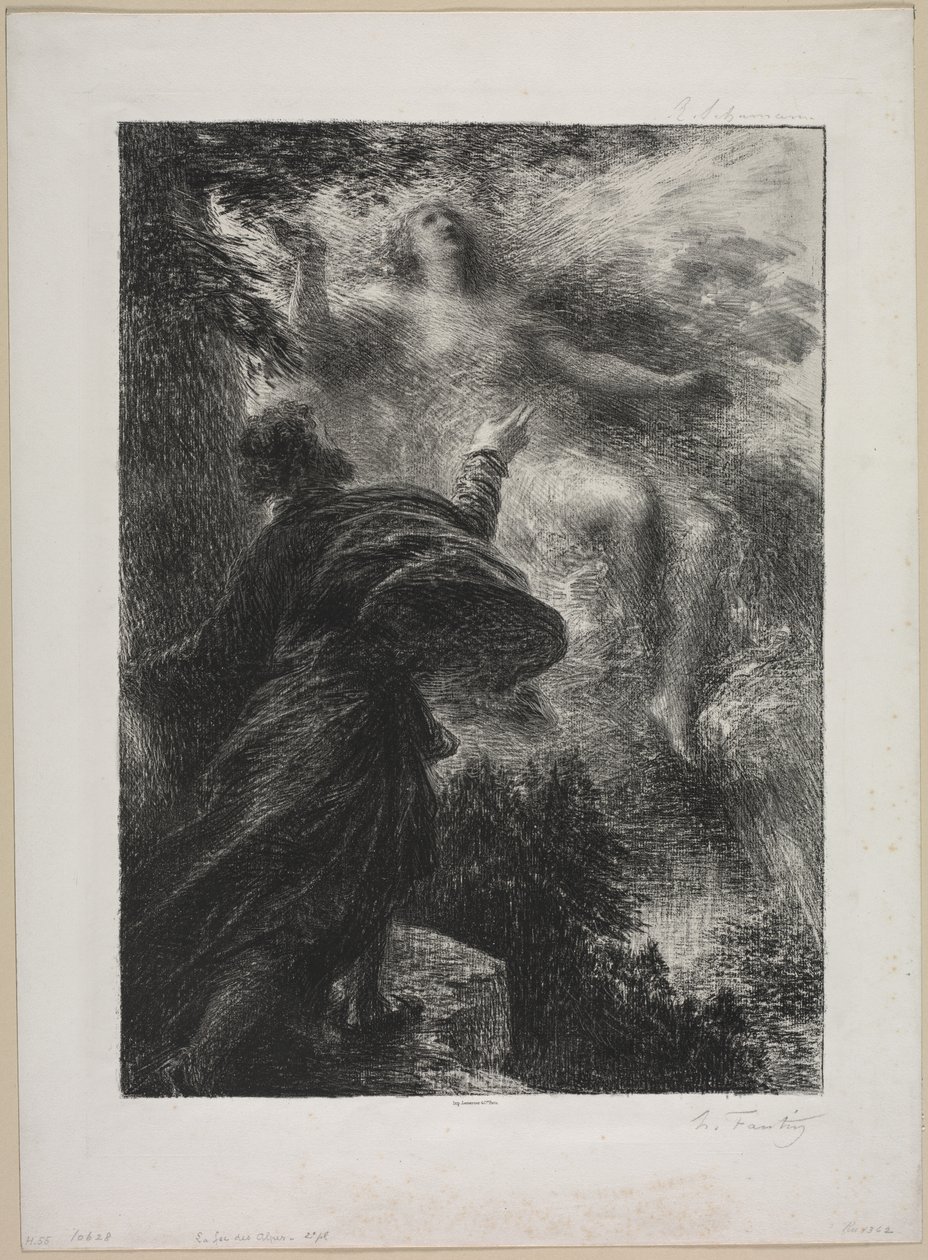 Alpernes fe af Ignace Henri Jean Fantin Latour