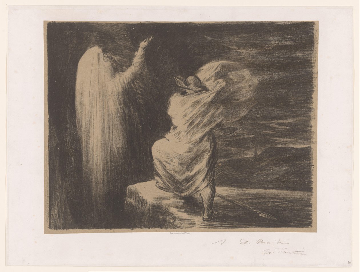 Wotan tilkalder jordgudinden Erda Evocation d