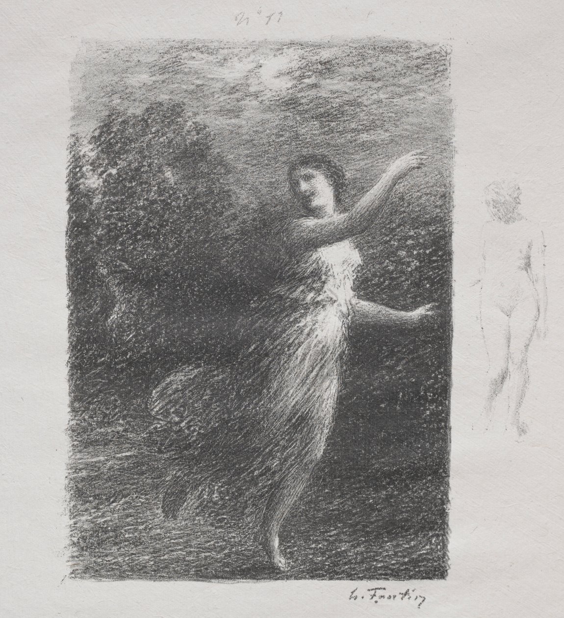 XXIV af Ignace Henri Jean Fantin Latour