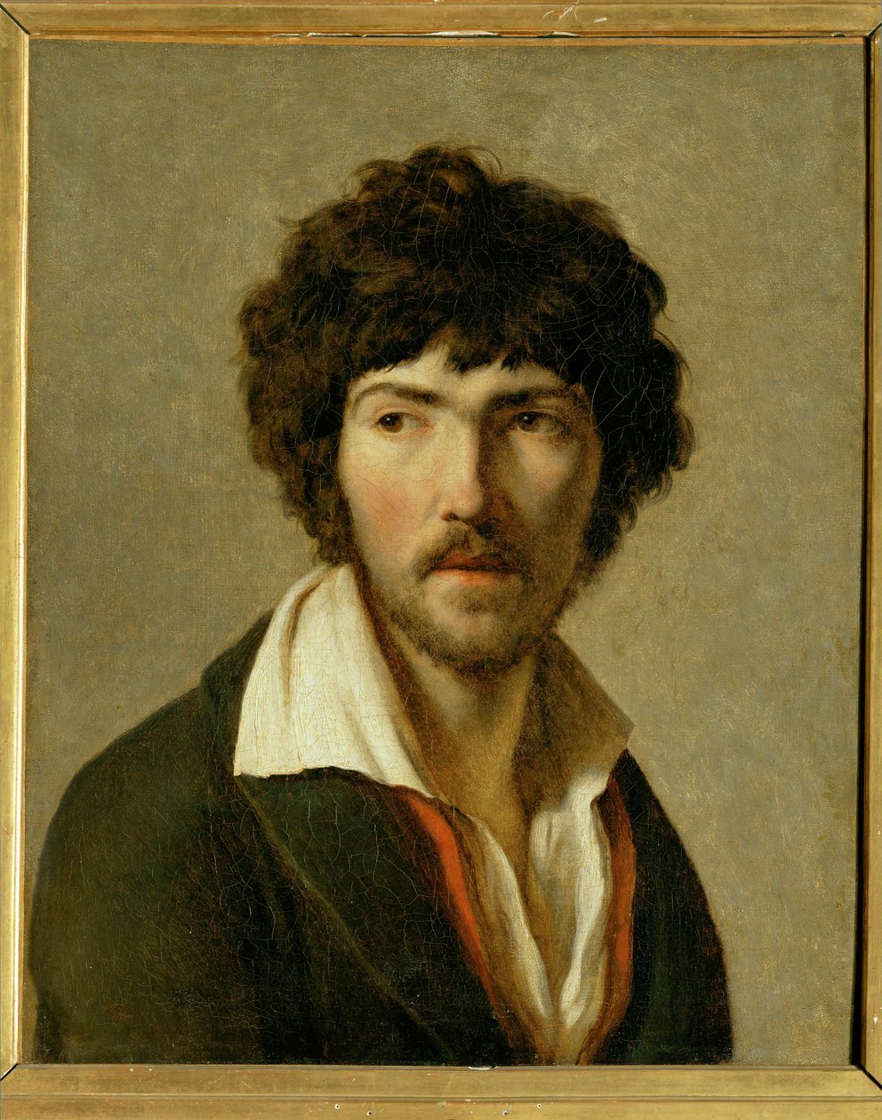 Portræt af Maurice Quay, maler ... af Henri Francois Riesener