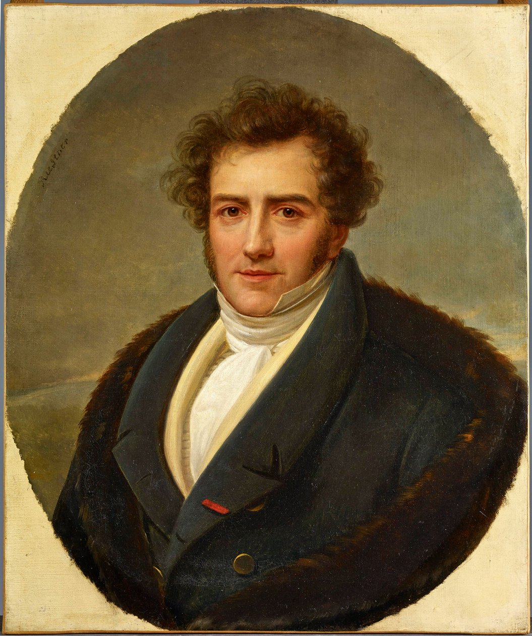 Portræt af komponisten Francois-Adrien Boieldieu (1775-1834), af Riesener, Henri-Francoiss (1767-1828). Olie på lærred. Paris Philharmonic af Henri Francois Riesener
