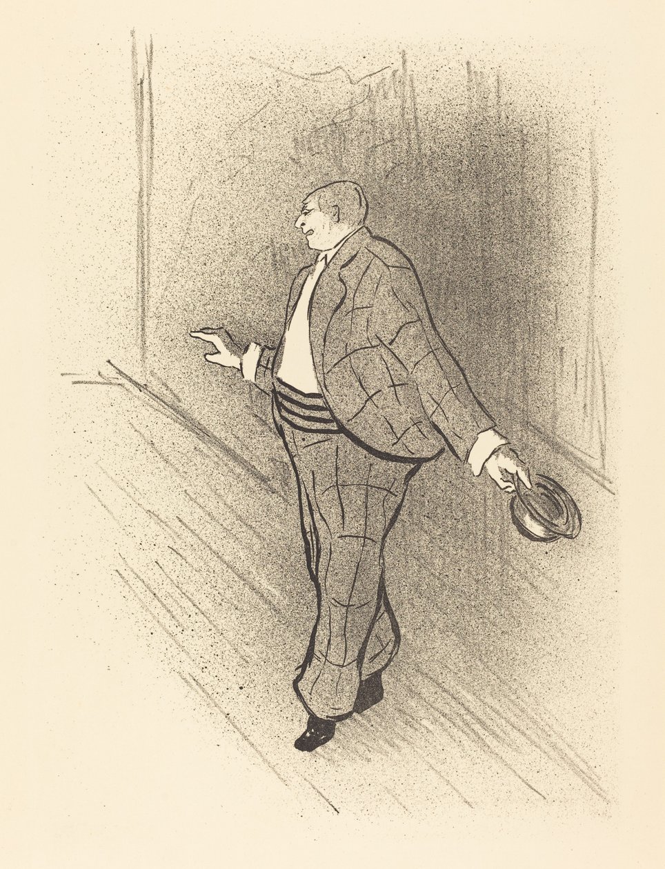 amerikansk sangerinde af Henri Gabriel Ibels