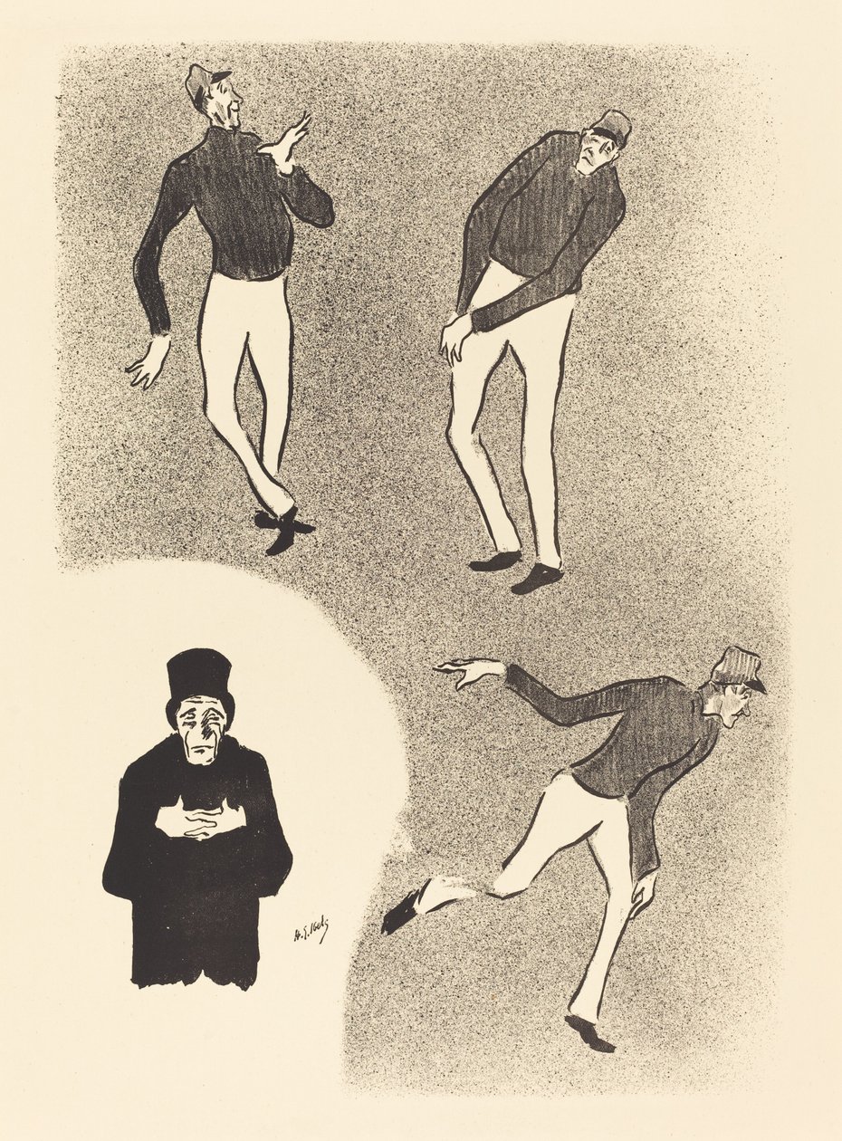 Klovne af Henri Gabriel Ibels