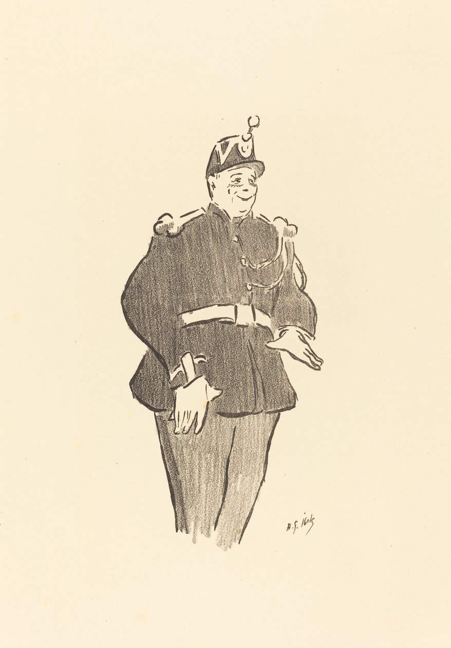 Politibetjent af Henri Gabriel Ibels