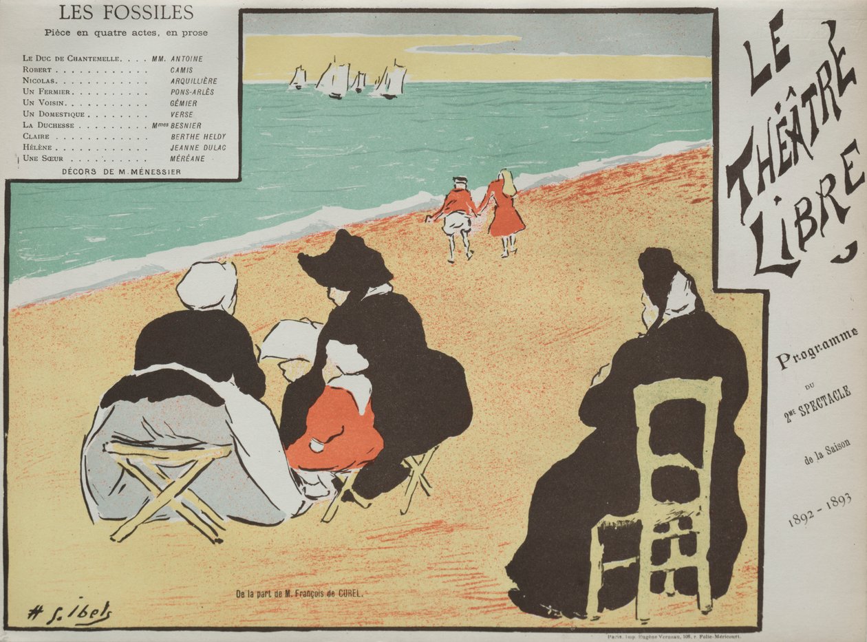The Fossils (Program fra Free Theatre) af Henri Gabriel Ibels